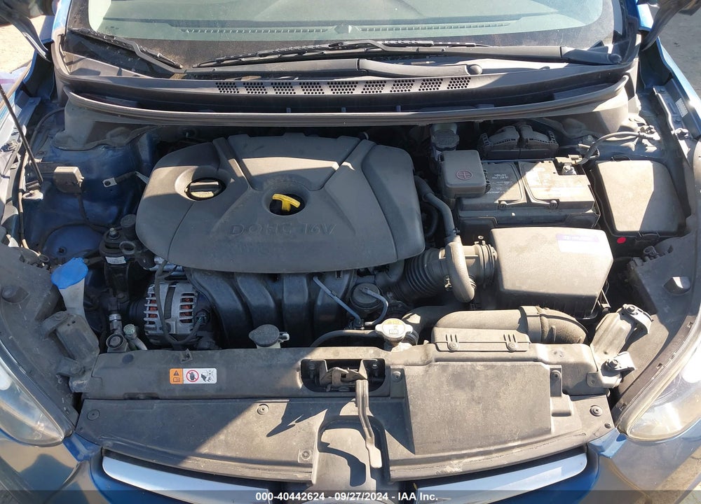 2016 HYUNDAI ELANTRA SE VIN: KMHDH4AEXGU489968