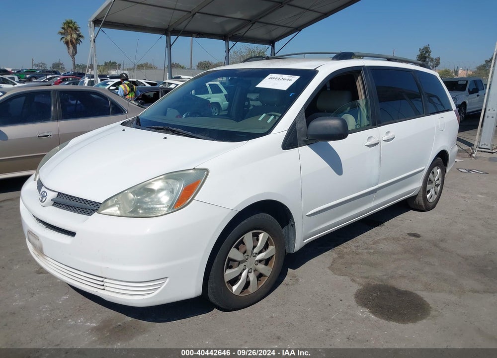 2004 TOYOTA SIENNA LE VIN: 5TDZA23C74S156934