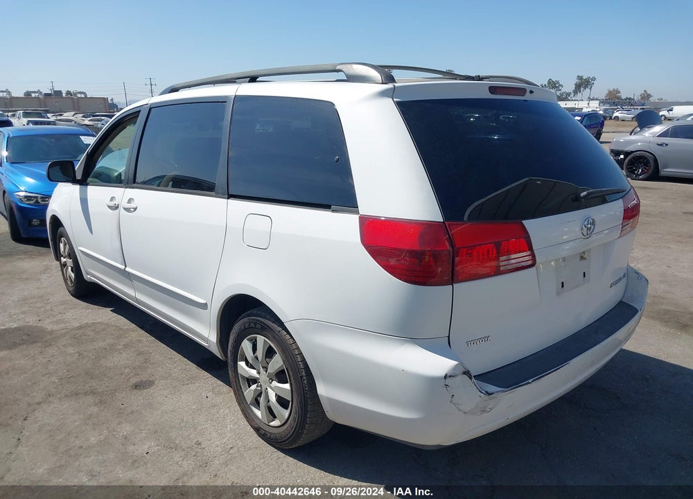 2004 TOYOTA SIENNA LE VIN: 5TDZA23C74S156934