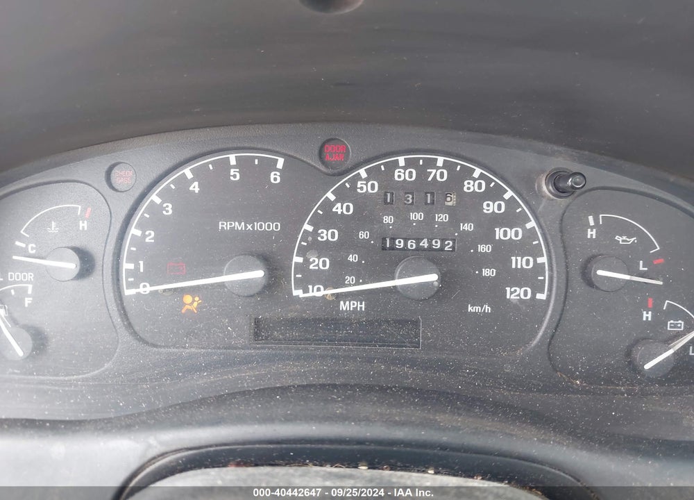 1999 MAZDA B3000 SE/TL VIN: 4F4YR16V1XTM12140