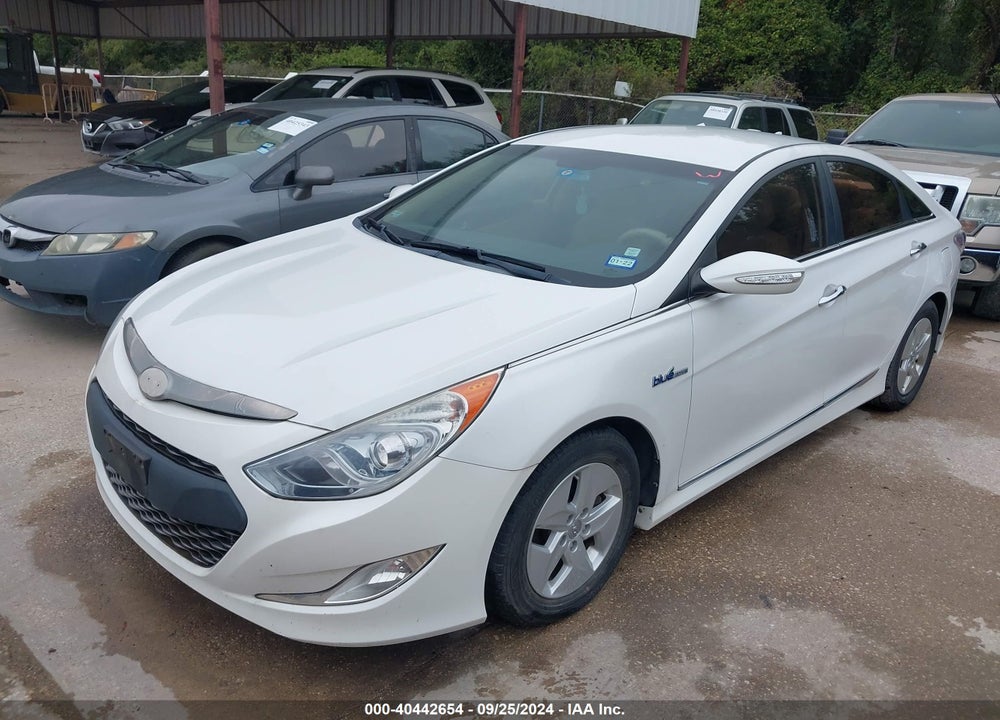 2012 HYUNDAI SONATA HYBRID VIN: KMHEC4A43CA057244