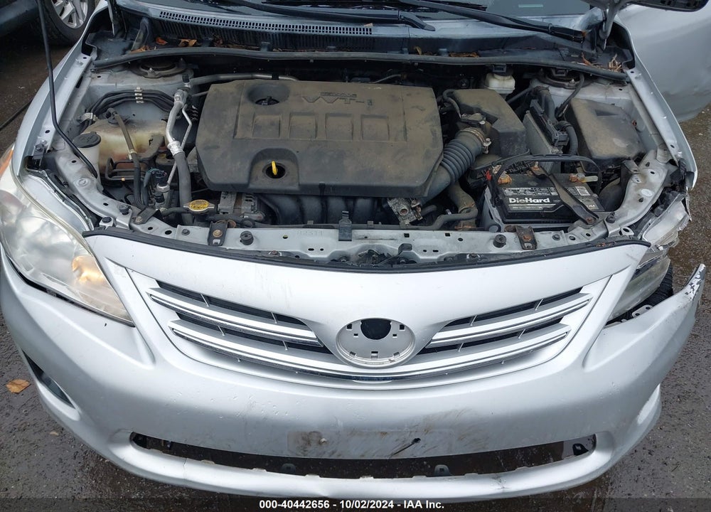 2013 TOYOTA COROLLA LE VIN: 2T1BU4EE2DC089106