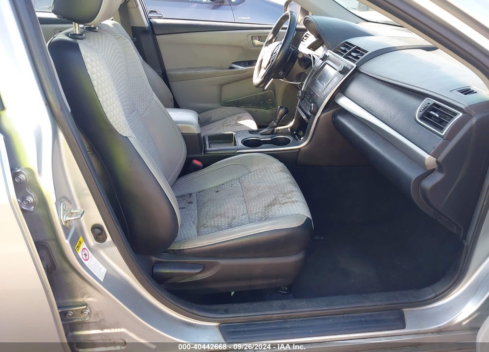 2015 TOYOTA CAMRY SE VIN: 4T1BF1FK1FU485218