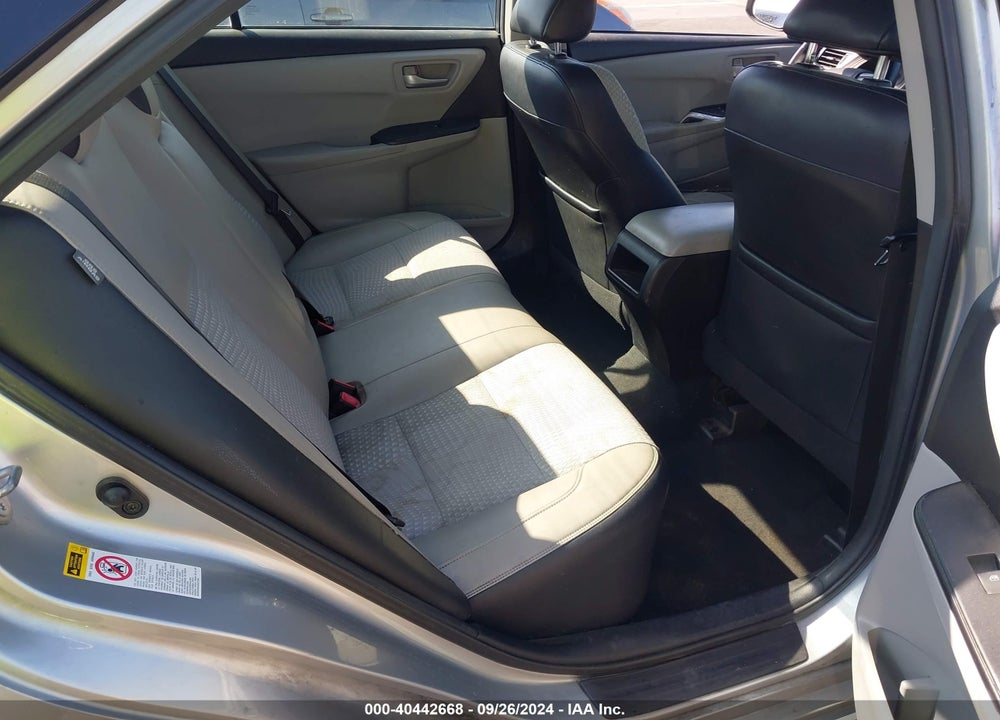 2015 TOYOTA CAMRY SE VIN: 4T1BF1FK1FU485218