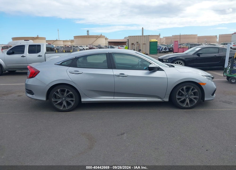 2020 HONDA CIVIC SPORT VIN: 2HGFC2F86LH596923