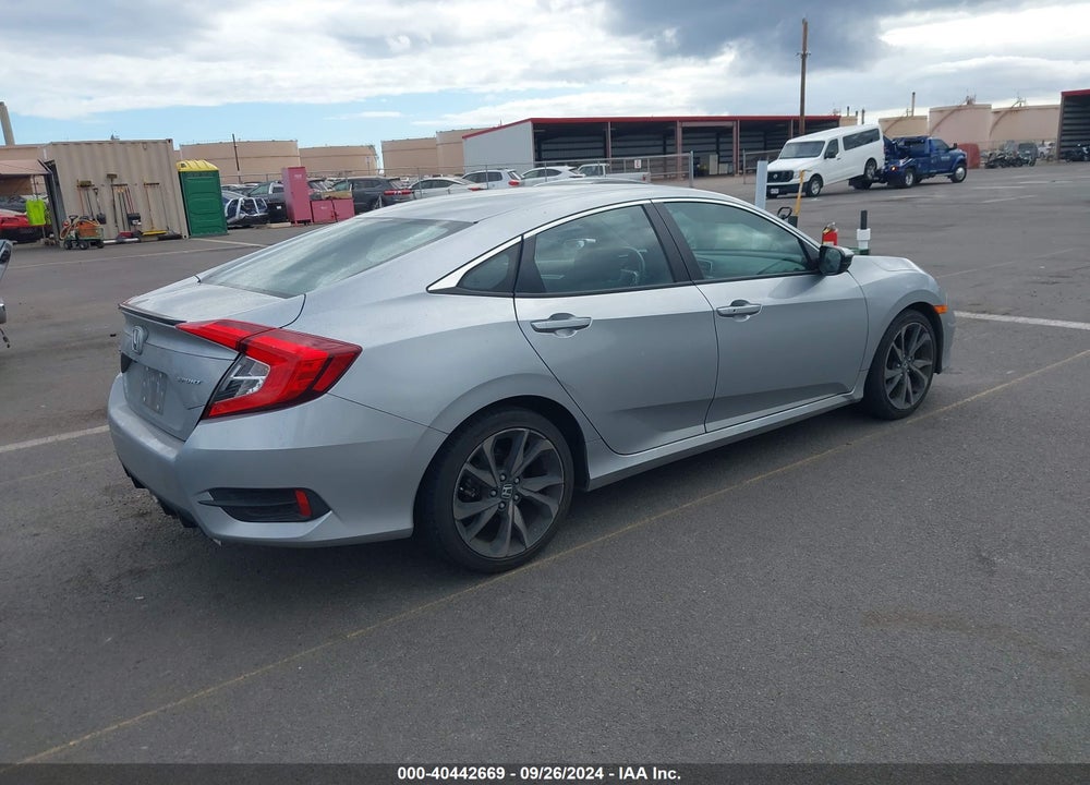 2020 HONDA CIVIC SPORT VIN: 2HGFC2F86LH596923