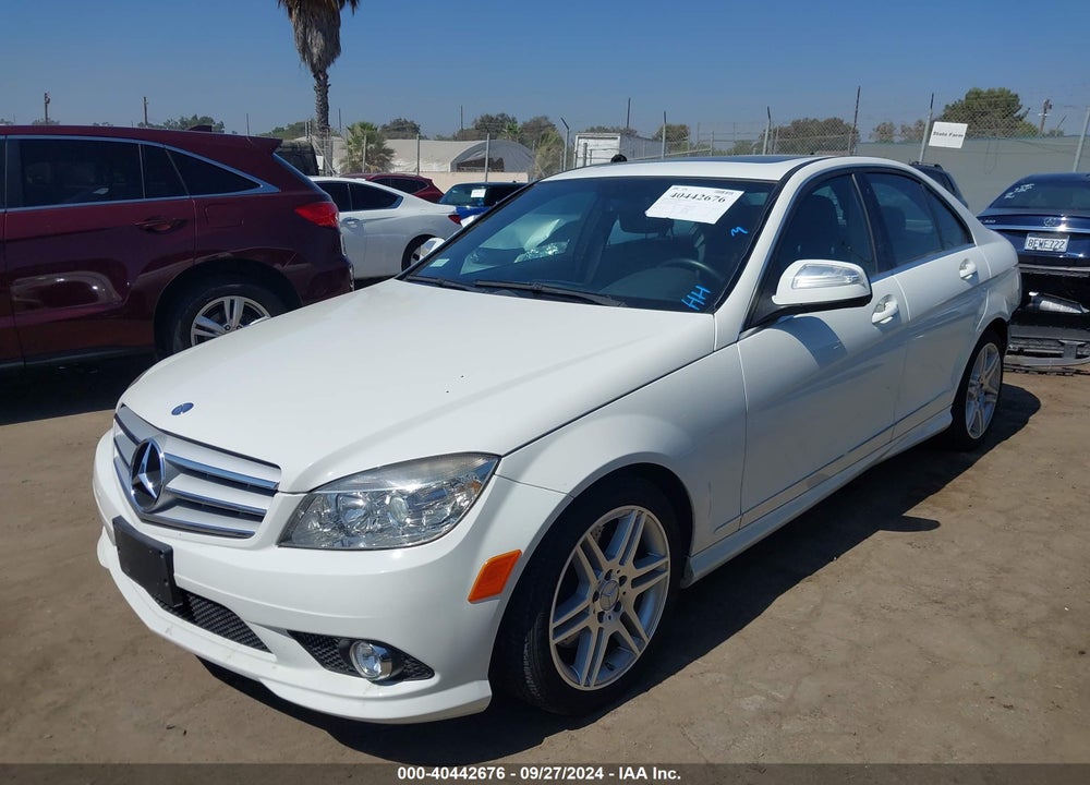 2008 MERCEDES-BENZ C 350 SPORT VIN: WDDGF56X98R028357