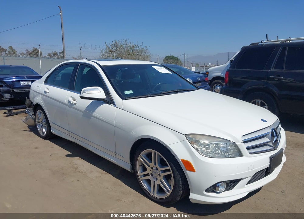 2008 MERCEDES-BENZ C 350 SPORT VIN: WDDGF56X98R028357