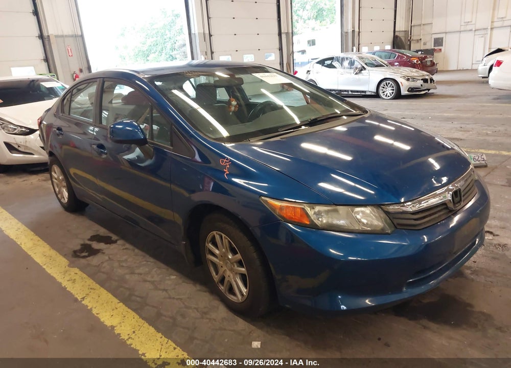 2012 HONDA CIVIC LX VIN: 19XFB2F56CE369671