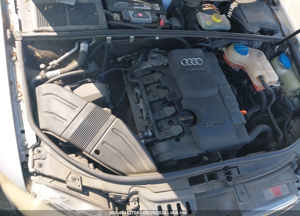 2006 AUDI A4 2.0T VIN: WAUAF78E66A283547