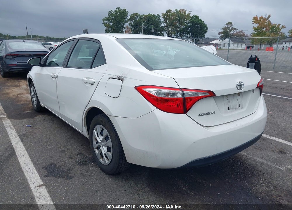 2014 TOYOTA COROLLA L VIN: 2T1BURHE1EC218821