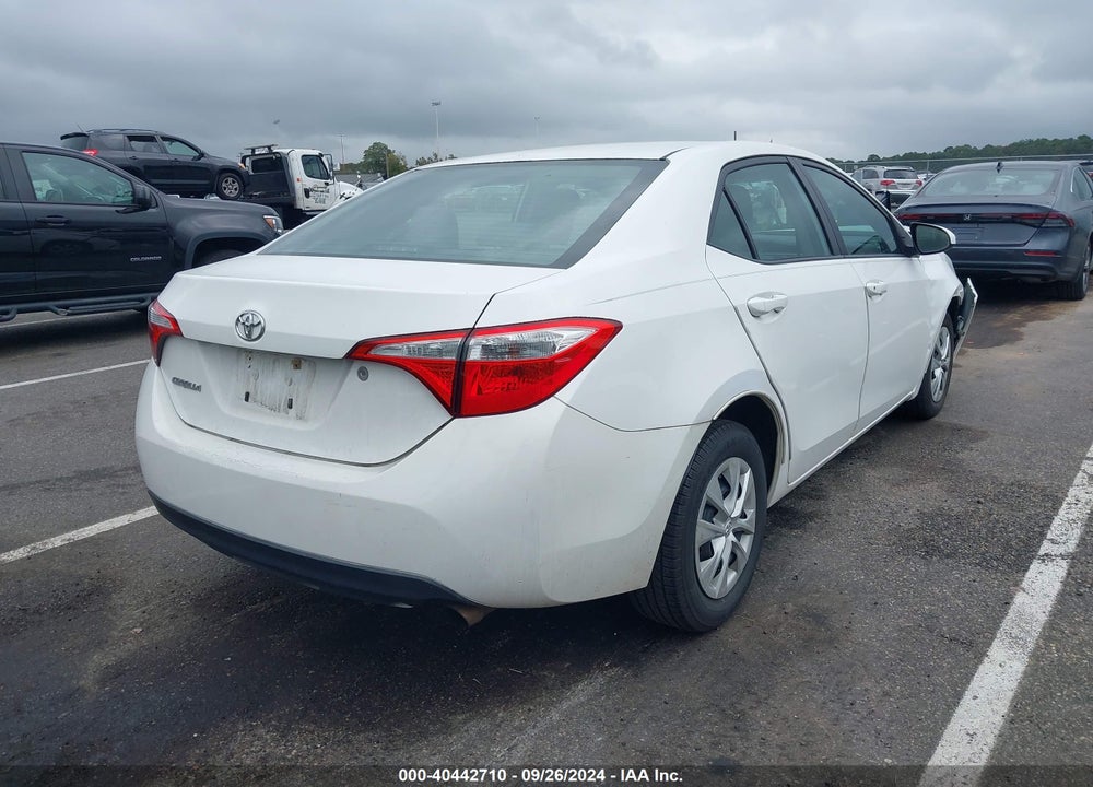 2014 TOYOTA COROLLA L VIN: 2T1BURHE1EC218821