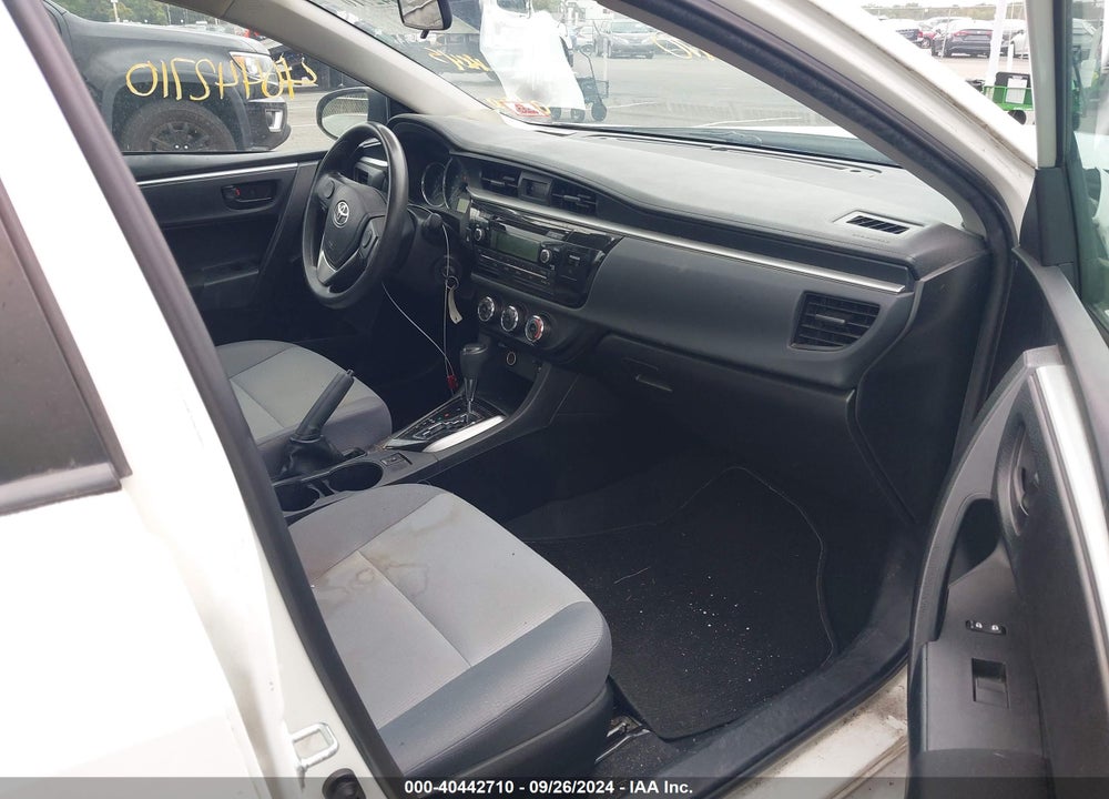 2014 TOYOTA COROLLA L VIN: 2T1BURHE1EC218821