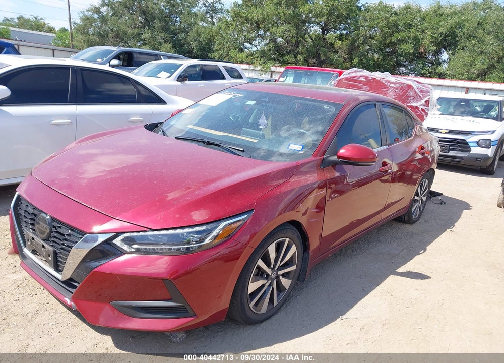 2020 NISSAN SENTRA SV XTRONIC CVT VIN: 3N1AB8CV8LY223906