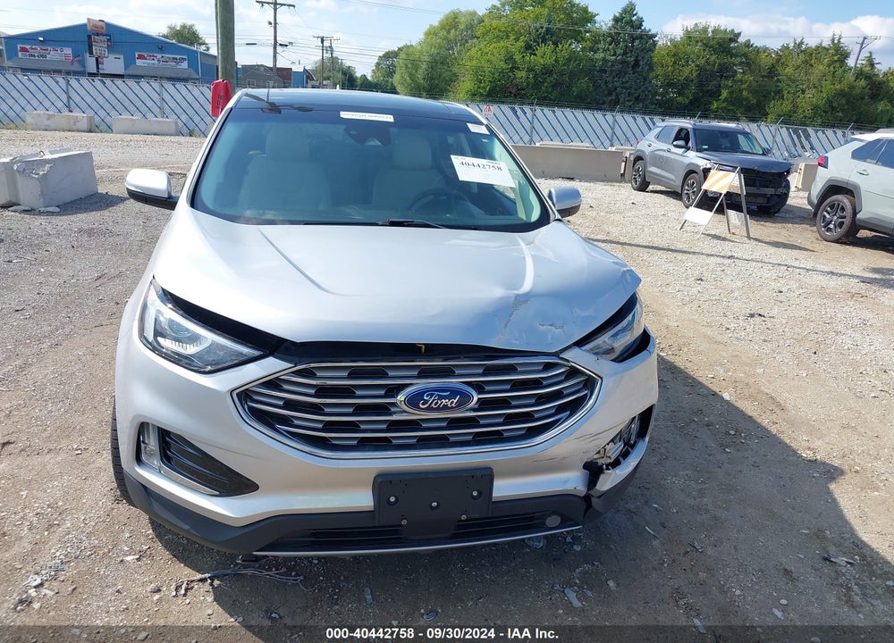 2019 FORD EDGE TITANIUM VIN: 2FMPK4K99KBB00641