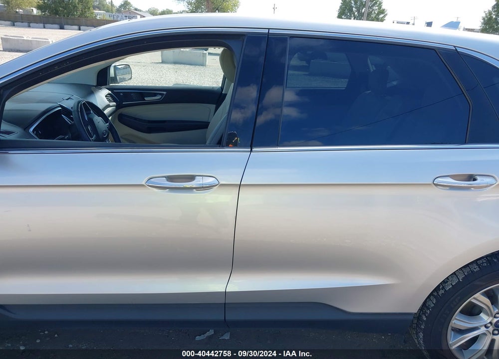 2019 FORD EDGE TITANIUM VIN: 2FMPK4K99KBB00641