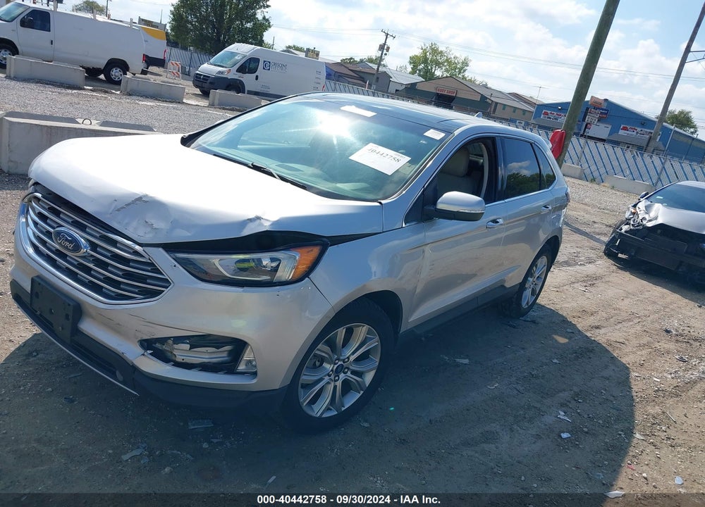 2019 FORD EDGE TITANIUM VIN: 2FMPK4K99KBB00641
