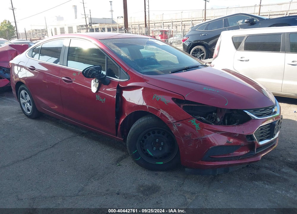 2018 CHEVROLET CRUZE LT AUTO VIN: 1G1BE5SM8J7242933