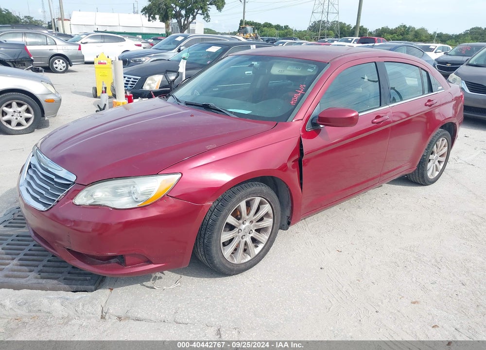 2012 CHRYSLER 200 TOURING VIN: 1C3CCBBB1CN300205