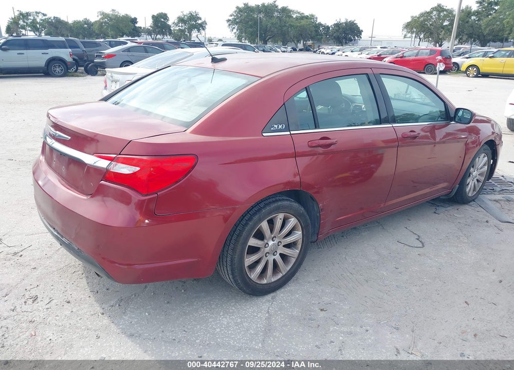 2012 CHRYSLER 200 TOURING VIN: 1C3CCBBB1CN300205