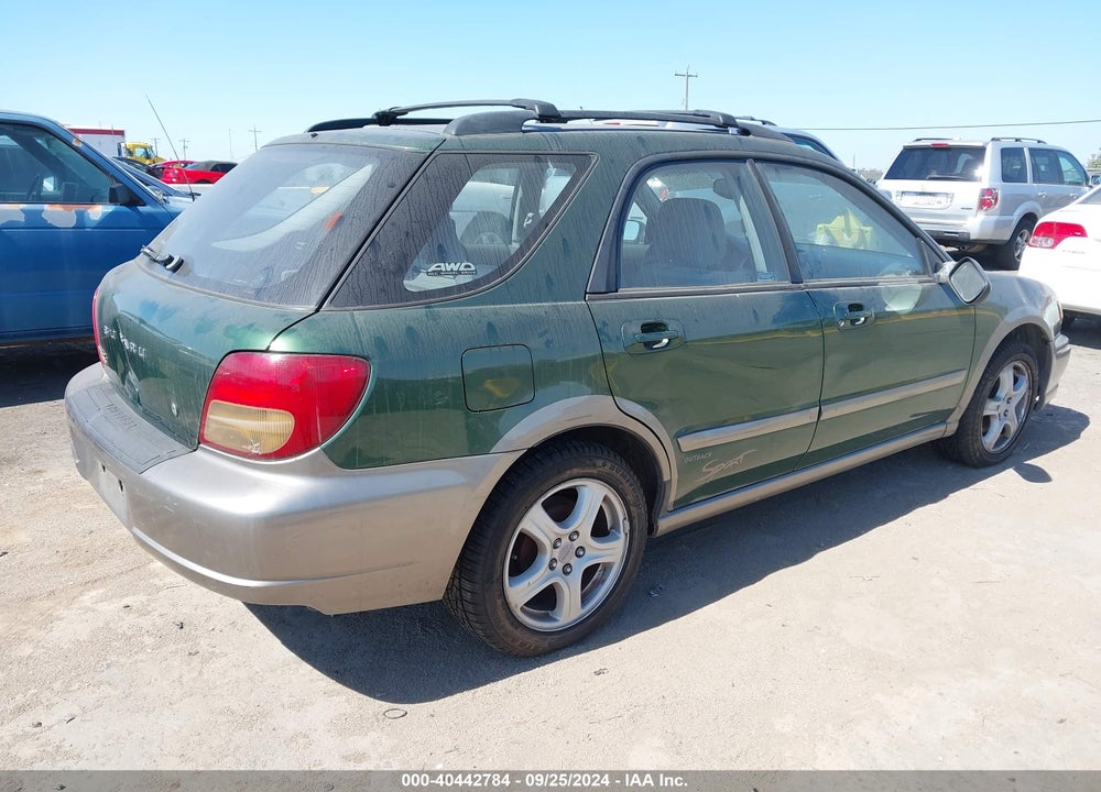 2003 SUBARU IMPREZA OUTBACK SPORT VIN: JF1GG68583G803654