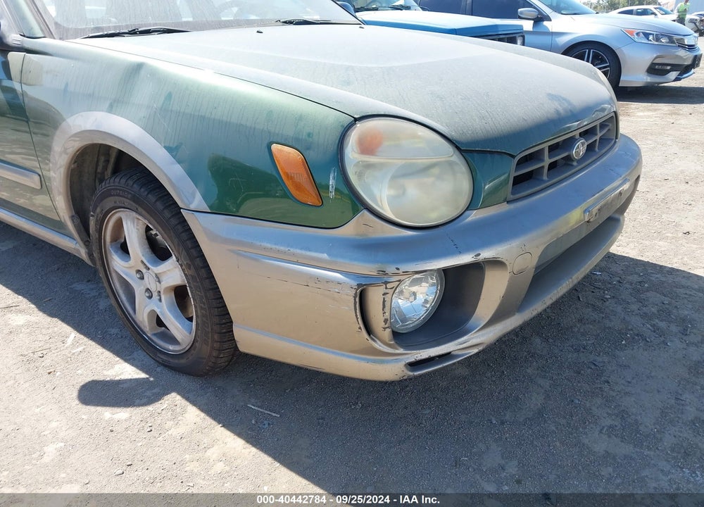 2003 SUBARU IMPREZA OUTBACK SPORT VIN: JF1GG68583G803654