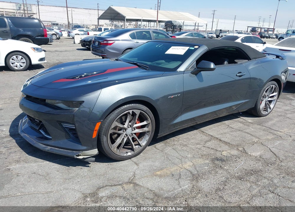 2017 CHEVROLET CAMARO 2SS VIN: 1G1FH3D76H0137380