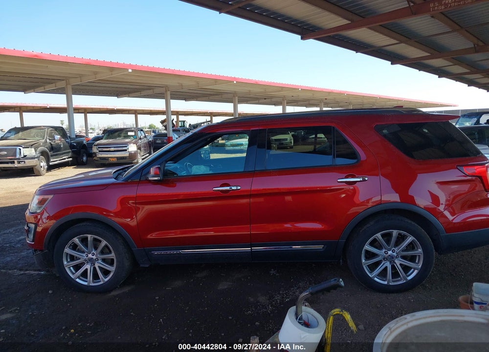 2016 FORD EXPLORER LIMITED VIN: 1FM5K8F87GGB98794