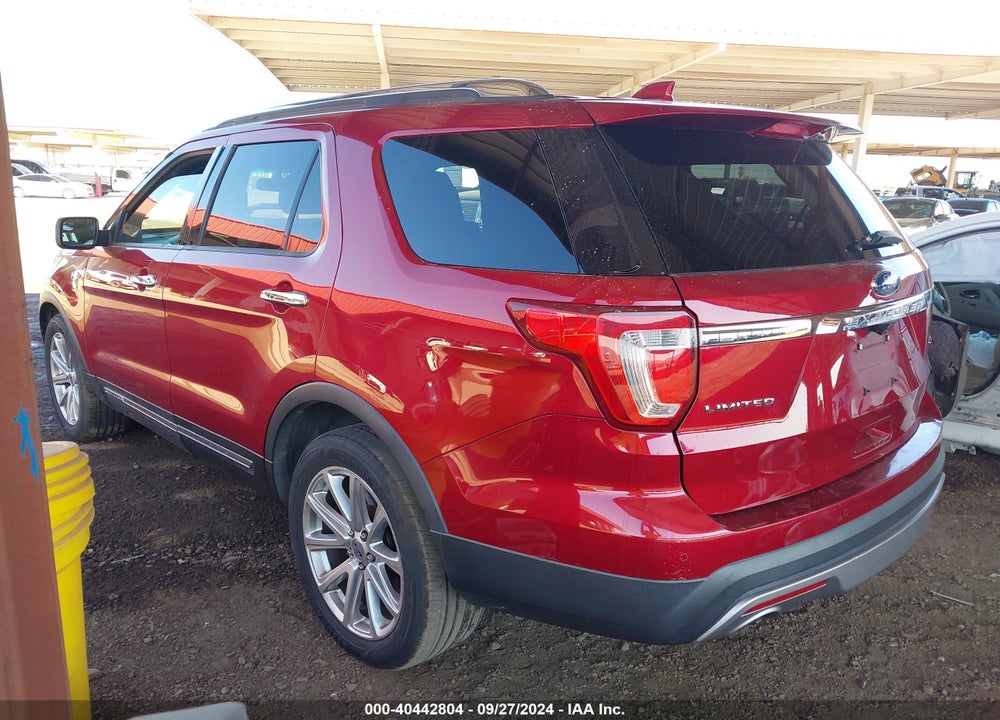 2016 FORD EXPLORER LIMITED VIN: 1FM5K8F87GGB98794