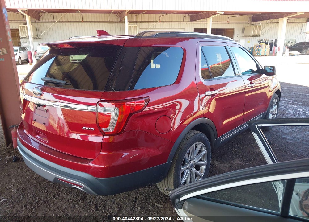 2016 FORD EXPLORER LIMITED VIN: 1FM5K8F87GGB98794