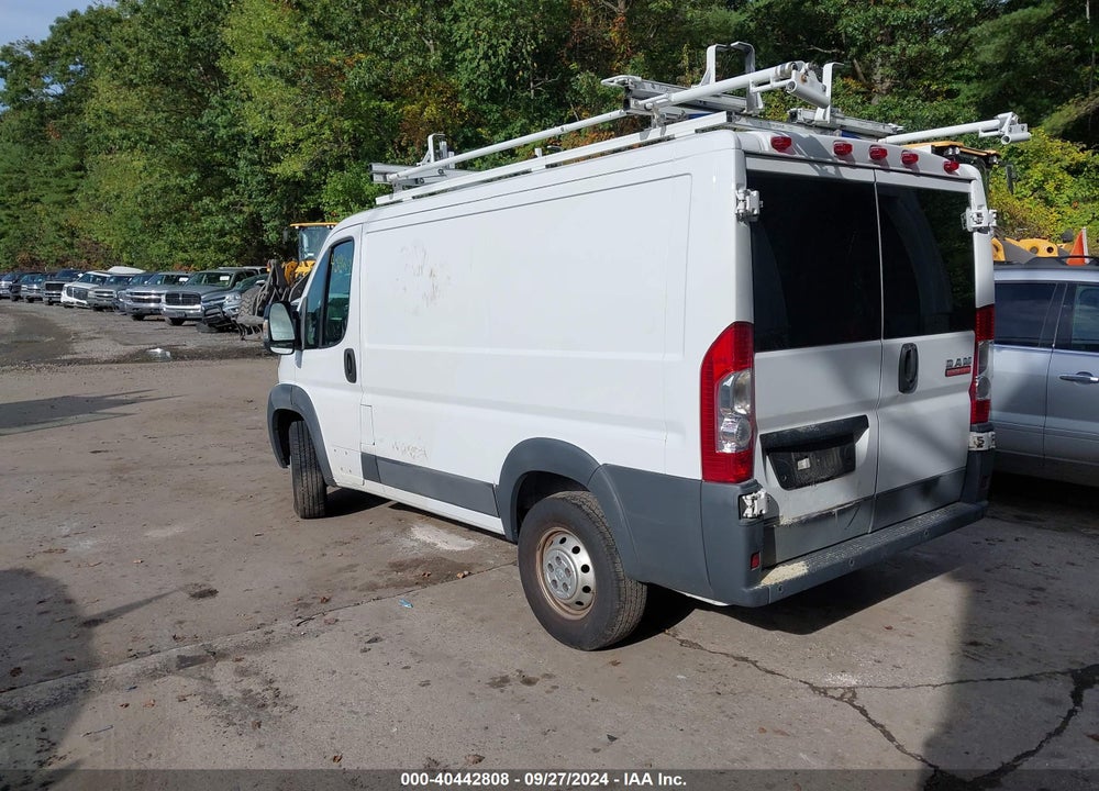 2017 RAM PROMASTER 1500 LOW ROOF 118 WB VIN: 3C6TRVNG9HE530399