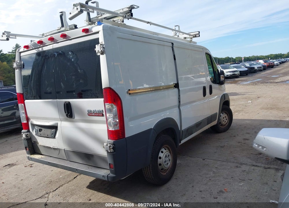 2017 RAM PROMASTER 1500 LOW ROOF 118 WB VIN: 3C6TRVNG9HE530399