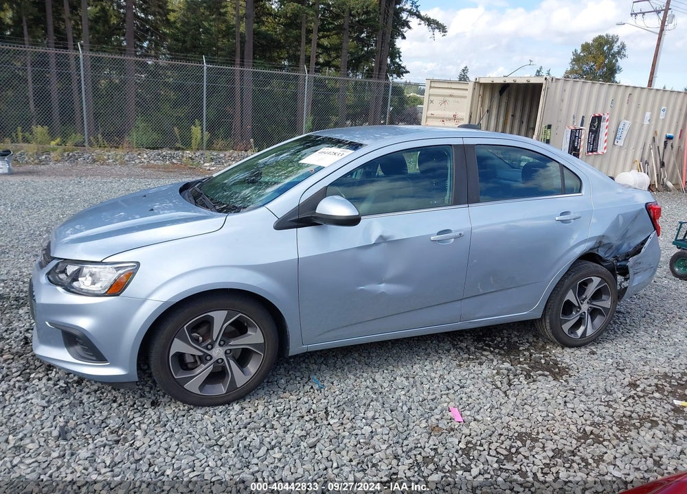 2018 CHEVROLET SONIC PREMIER VIN: 1G1JF5SB8J4104253