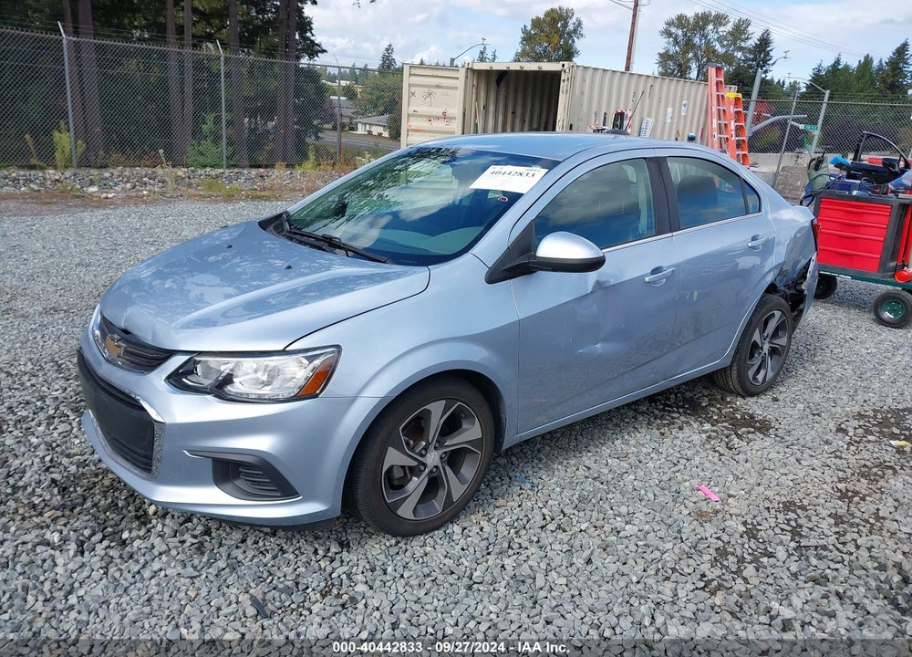 2018 CHEVROLET SONIC PREMIER VIN: 1G1JF5SB8J4104253
