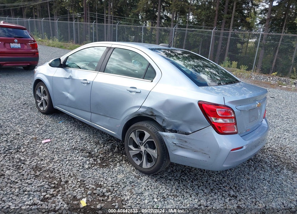2018 CHEVROLET SONIC PREMIER VIN: 1G1JF5SB8J4104253