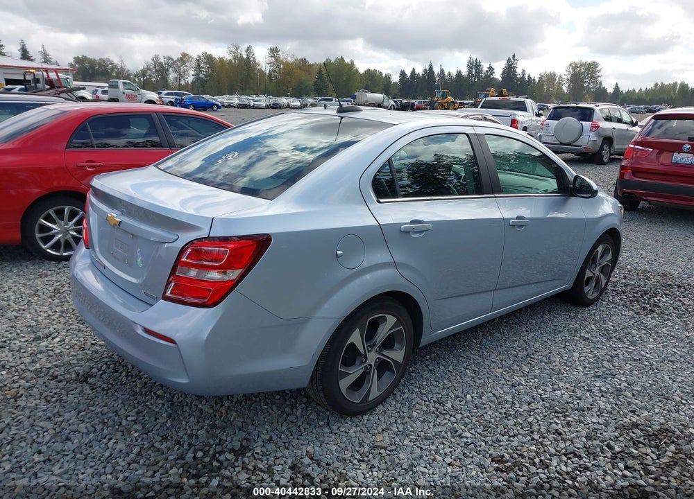 2018 CHEVROLET SONIC PREMIER VIN: 1G1JF5SB8J4104253