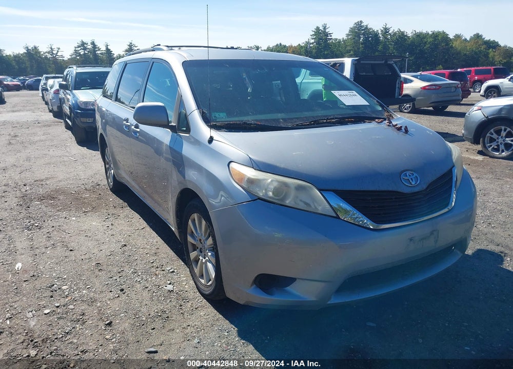 2011 TOYOTA SIENNA LE VIN: 5TDJK3DC6BS001657