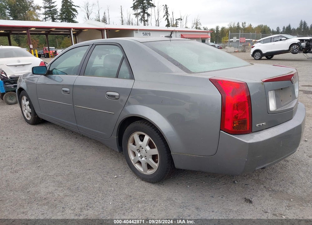 2005 CADILLAC CTS STANDARD VIN: 1G6DP567050137609