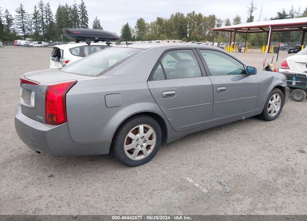 2005 CADILLAC CTS STANDARD VIN: 1G6DP567050137609