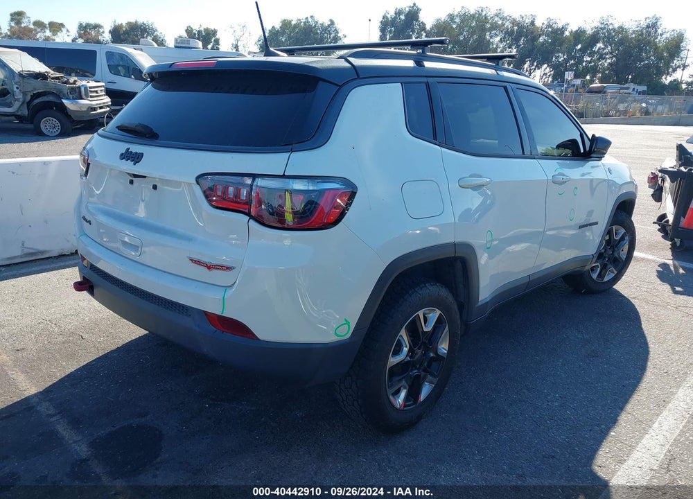 2018 JEEP COMPASS TRAILHAWK 4X4 VIN: 3C4NJDDB0JT144836