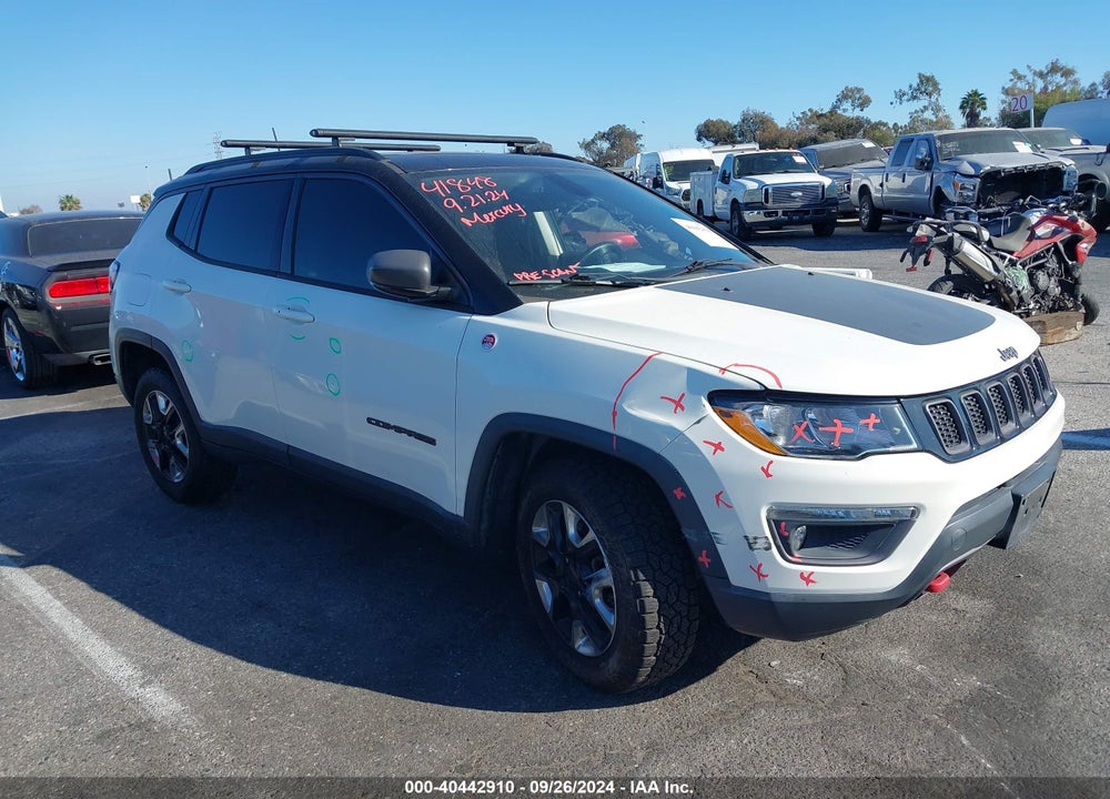 2018 JEEP COMPASS TRAILHAWK 4X4 VIN: 3C4NJDDB0JT144836