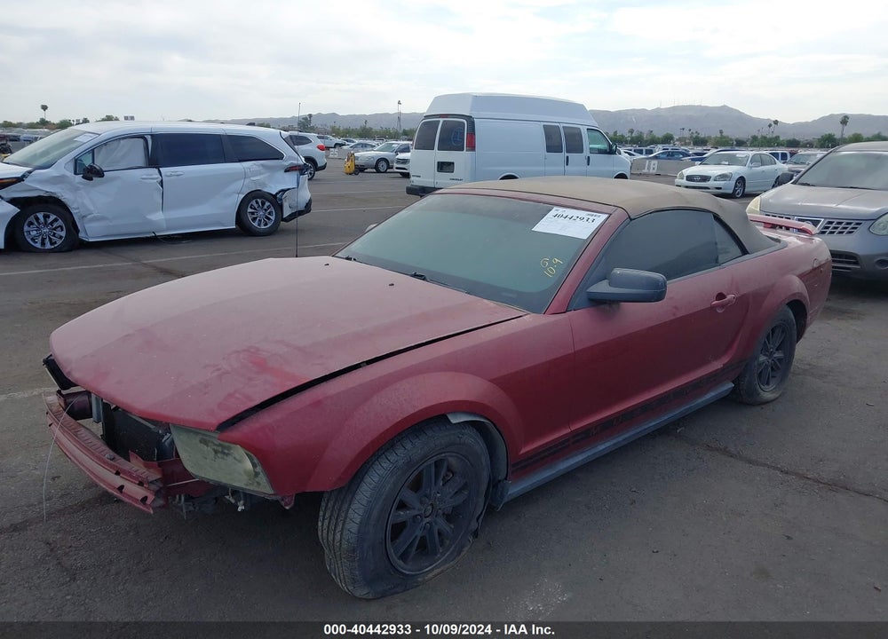 2005 FORD MUSTANG VIN: 1ZVFT84N755259596