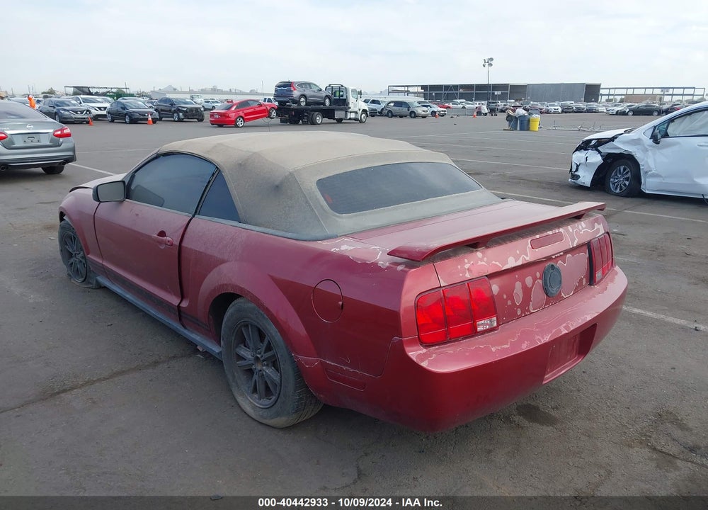 2005 FORD MUSTANG VIN: 1ZVFT84N755259596