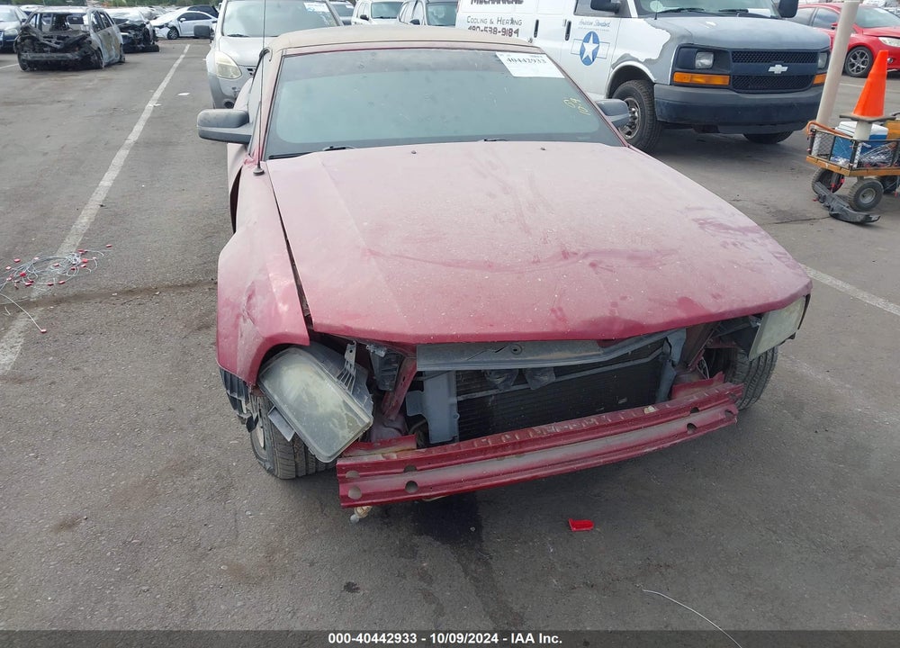 2005 FORD MUSTANG VIN: 1ZVFT84N755259596