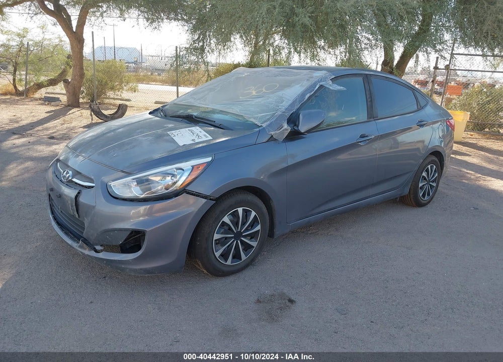 2017 HYUNDAI ACCENT SE VIN: KMHCT4AE0HU313975