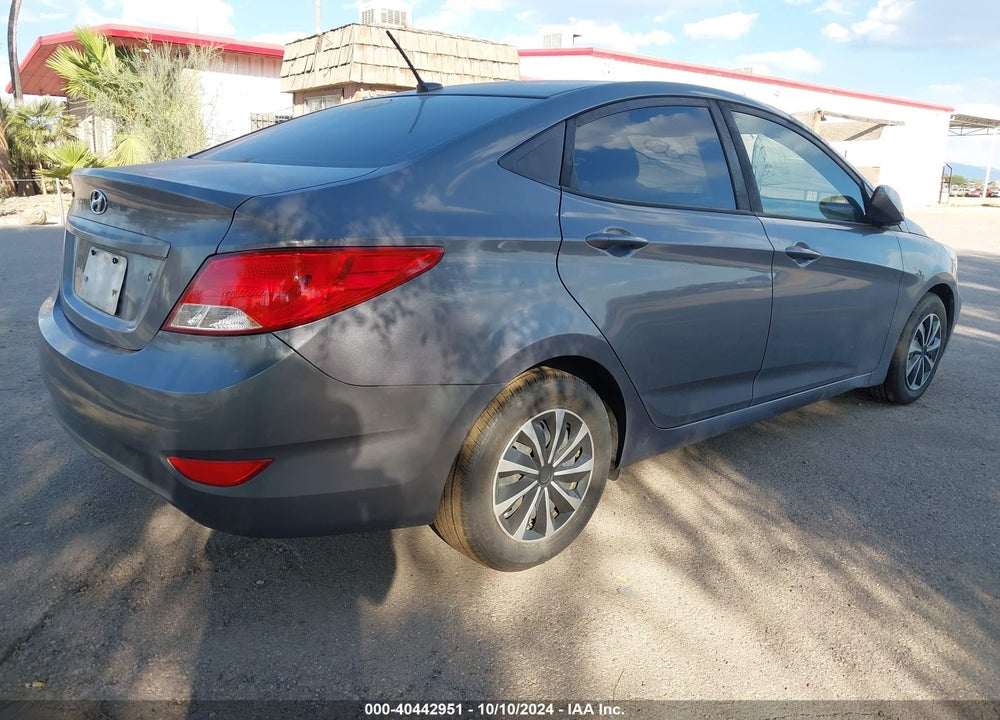 2017 HYUNDAI ACCENT SE VIN: KMHCT4AE0HU313975