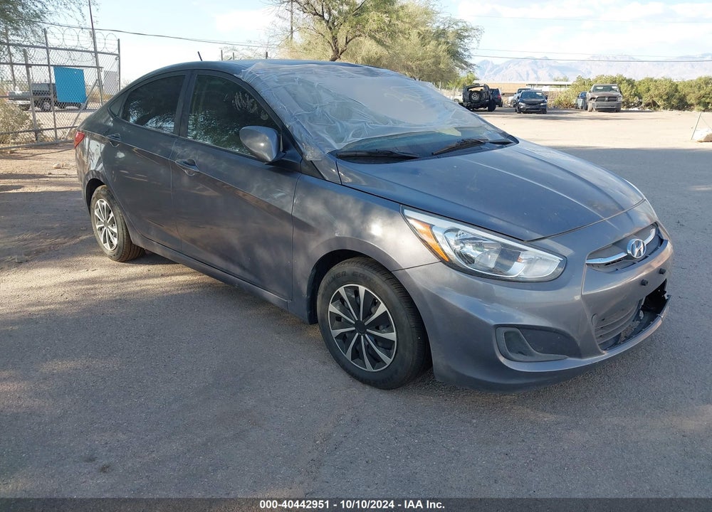 2017 HYUNDAI ACCENT SE VIN: KMHCT4AE0HU313975