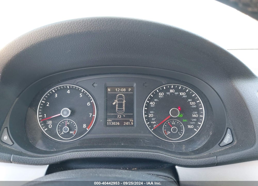 2012 VOLKSWAGEN PASSAT 2.5L SE VIN: 1VWBP7A30CC071169