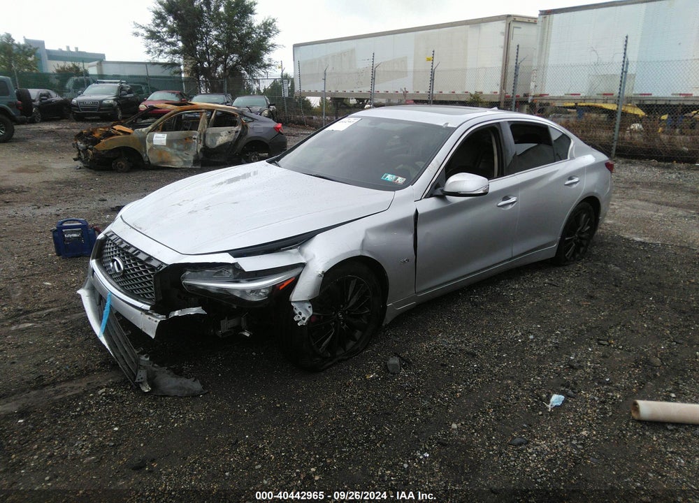 2019 INFINITI Q50 3.0T LUXE VIN: JN1EV7AR3KM559246