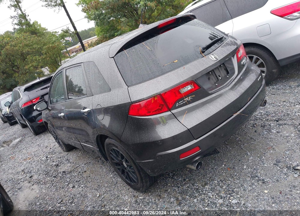 2009 ACURA RDX VIN: 5J8TB18599A005378